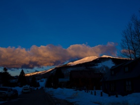 Crested Butte Colorado, Mt. Emmons, Red Lady, Sunrise